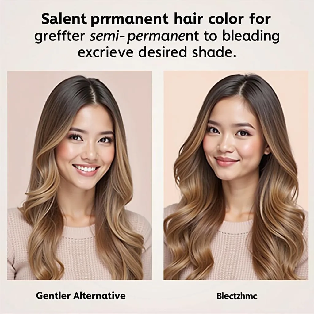 Applying Semi-Permanent Hair Color 