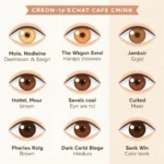 Colored Contacts for Brown Eyes - Undertone Chart