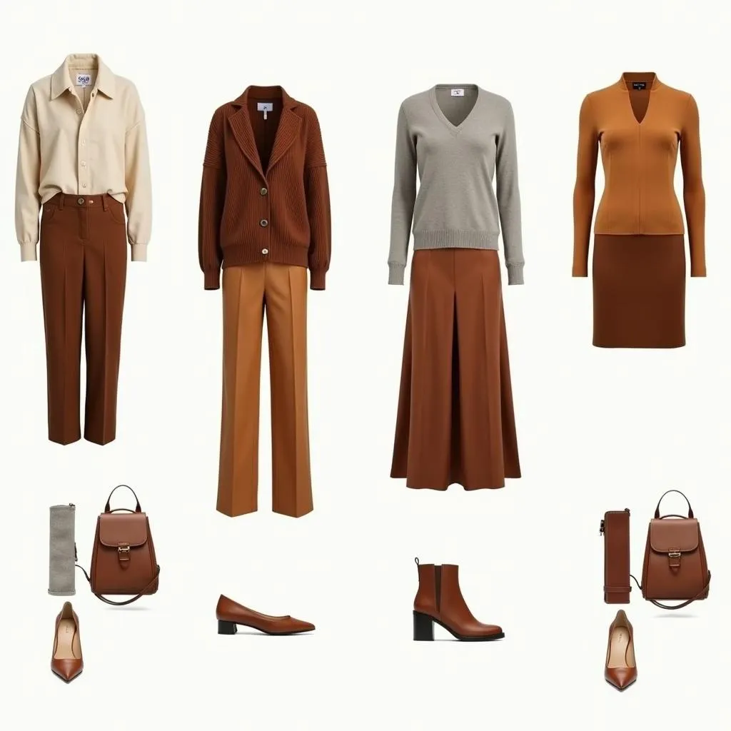 Stylish brown outfit ideas