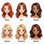 Hair Color Chart