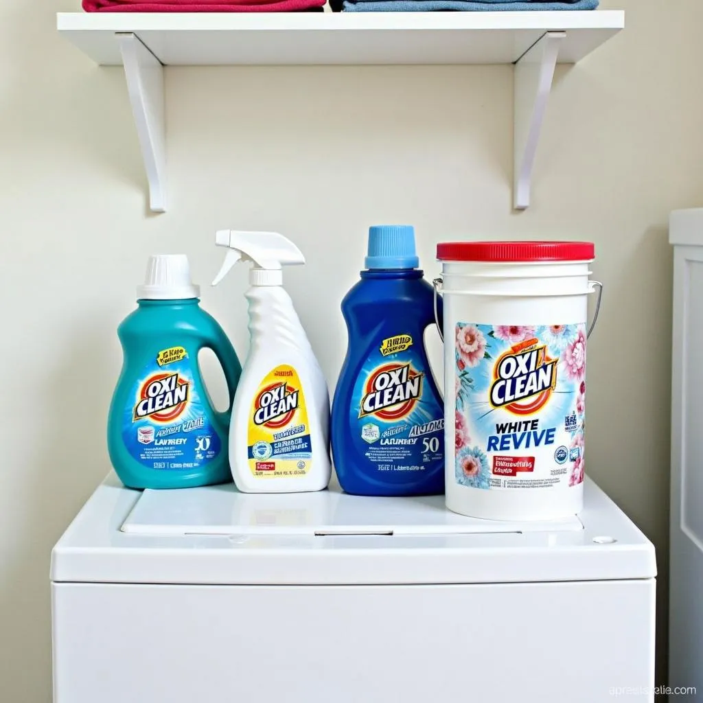 Color-Safe Laundry Detergents and OxiClean White Revive