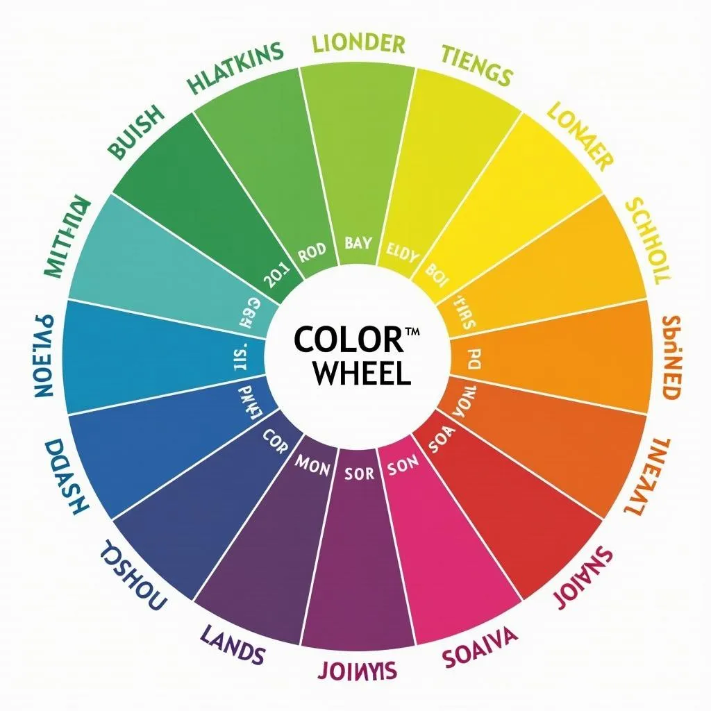 Color Wheel with Emotions