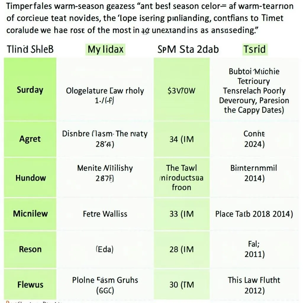 Colorado Lawn Seeding Calendar