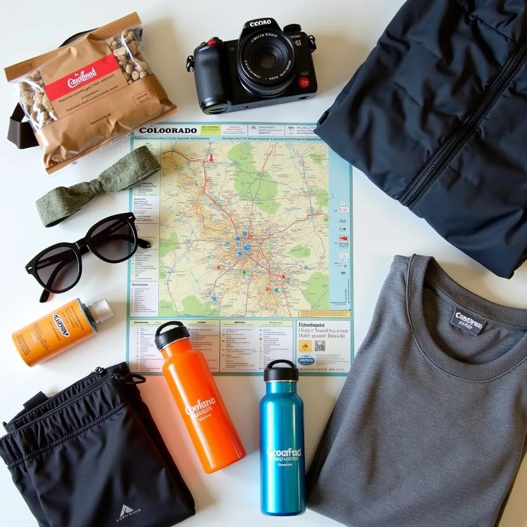 Essential items for a Colorado road trip