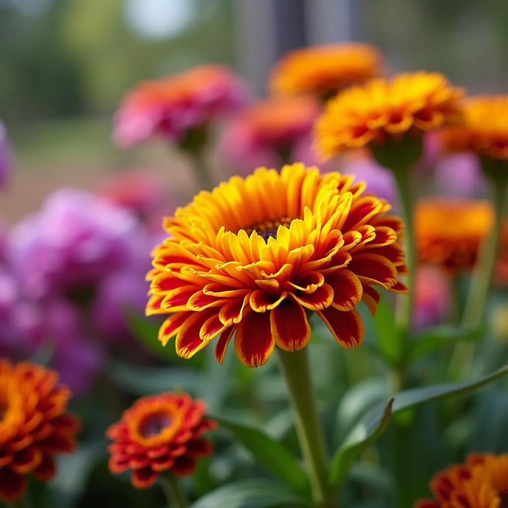 Close-up of flowers in bloom