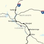 Colorado Springs to Breckenridge Map