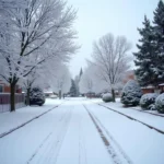 Colorado Springs Winter Snowfall