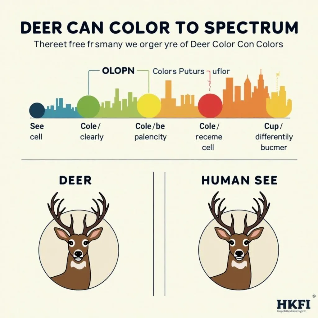 Deer Vision vs Human Vision