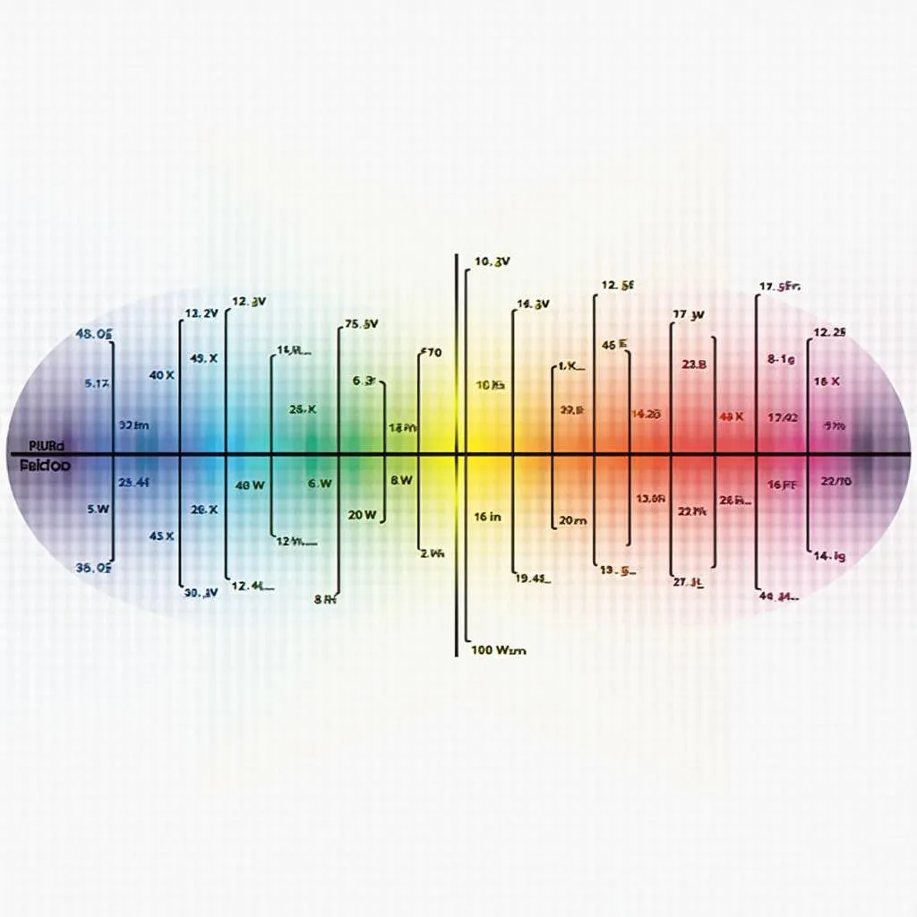 Electromagnetic Spectrum with Visible Light Highlighted