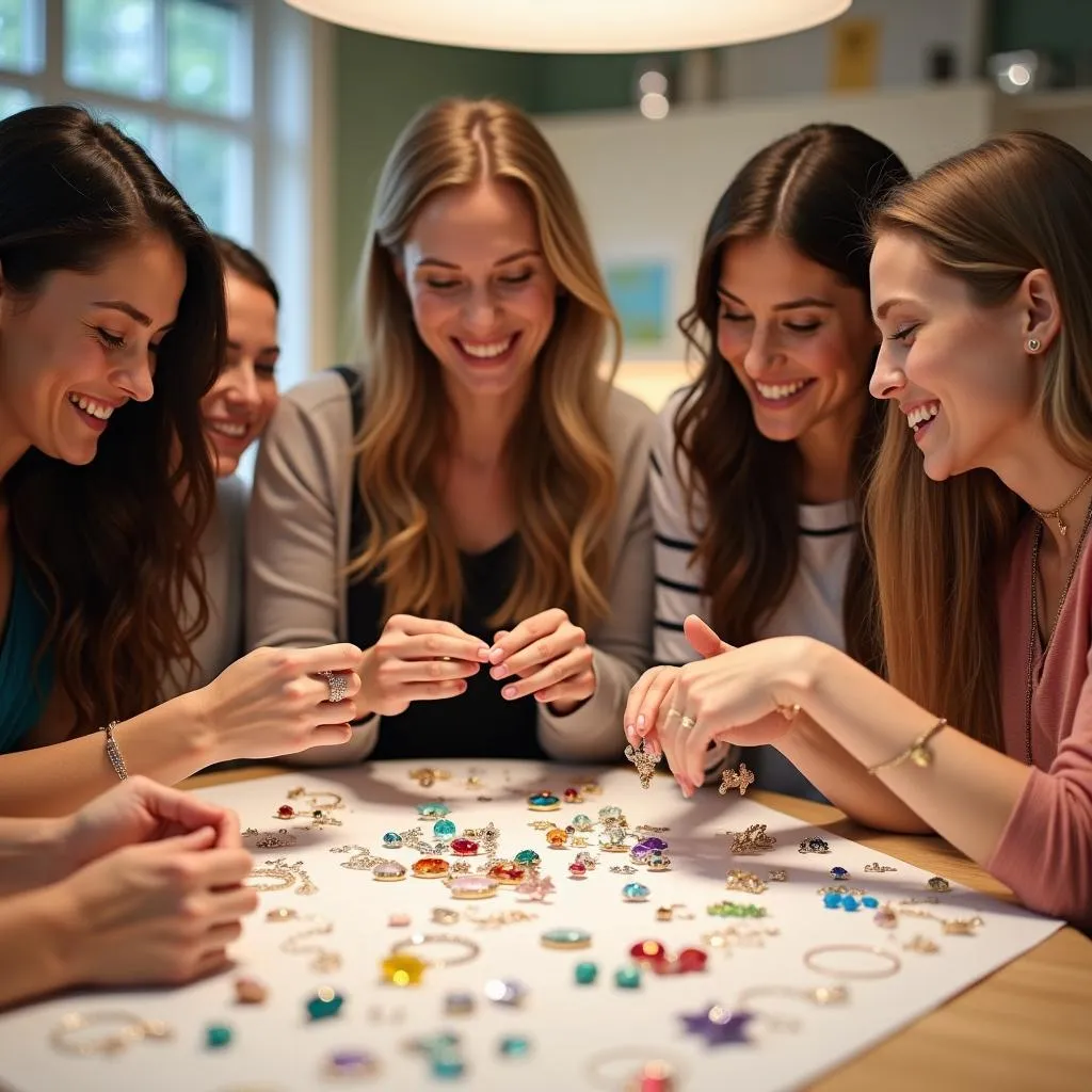 Guests Designing Kendra Scott Jewelry