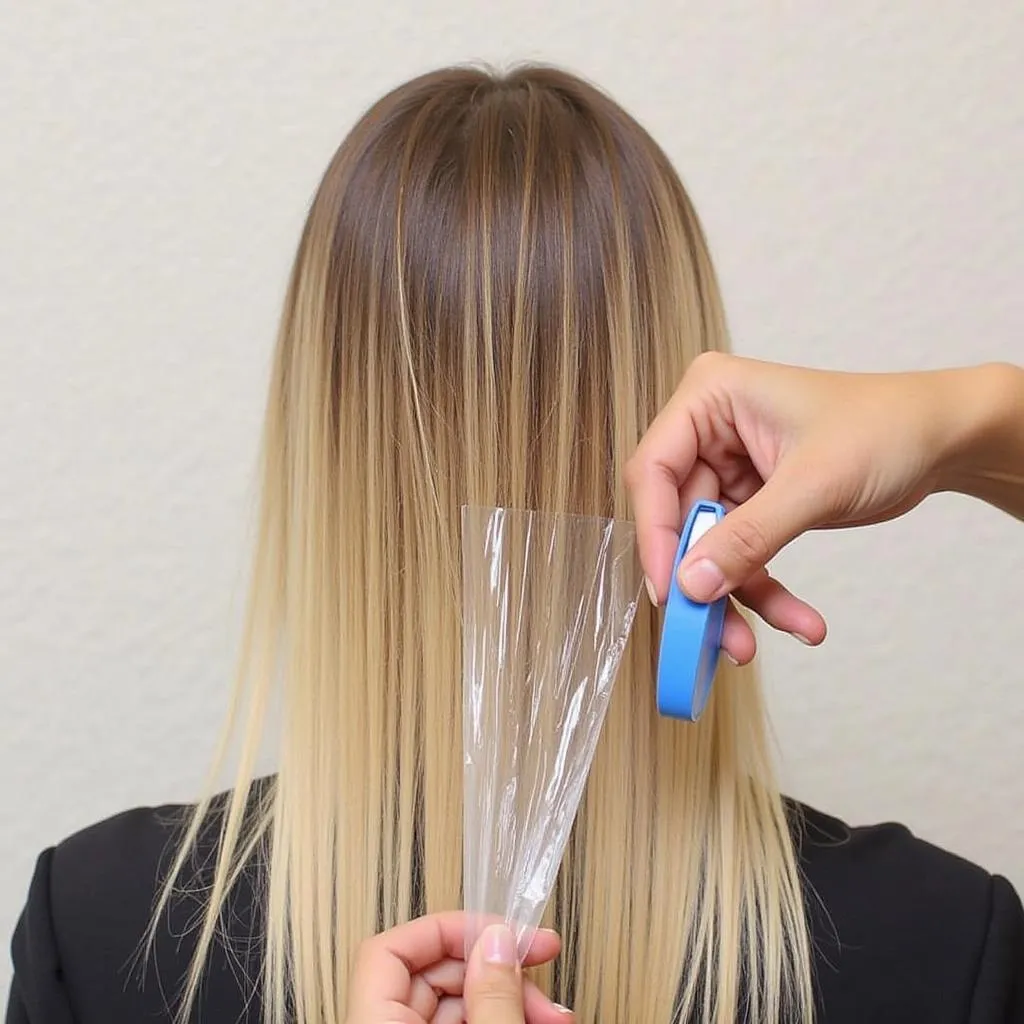 Performing a Strand Test Before Bleaching