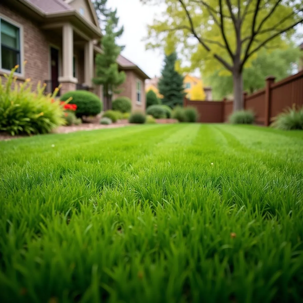 Healthy Lush Lawn in Colorado