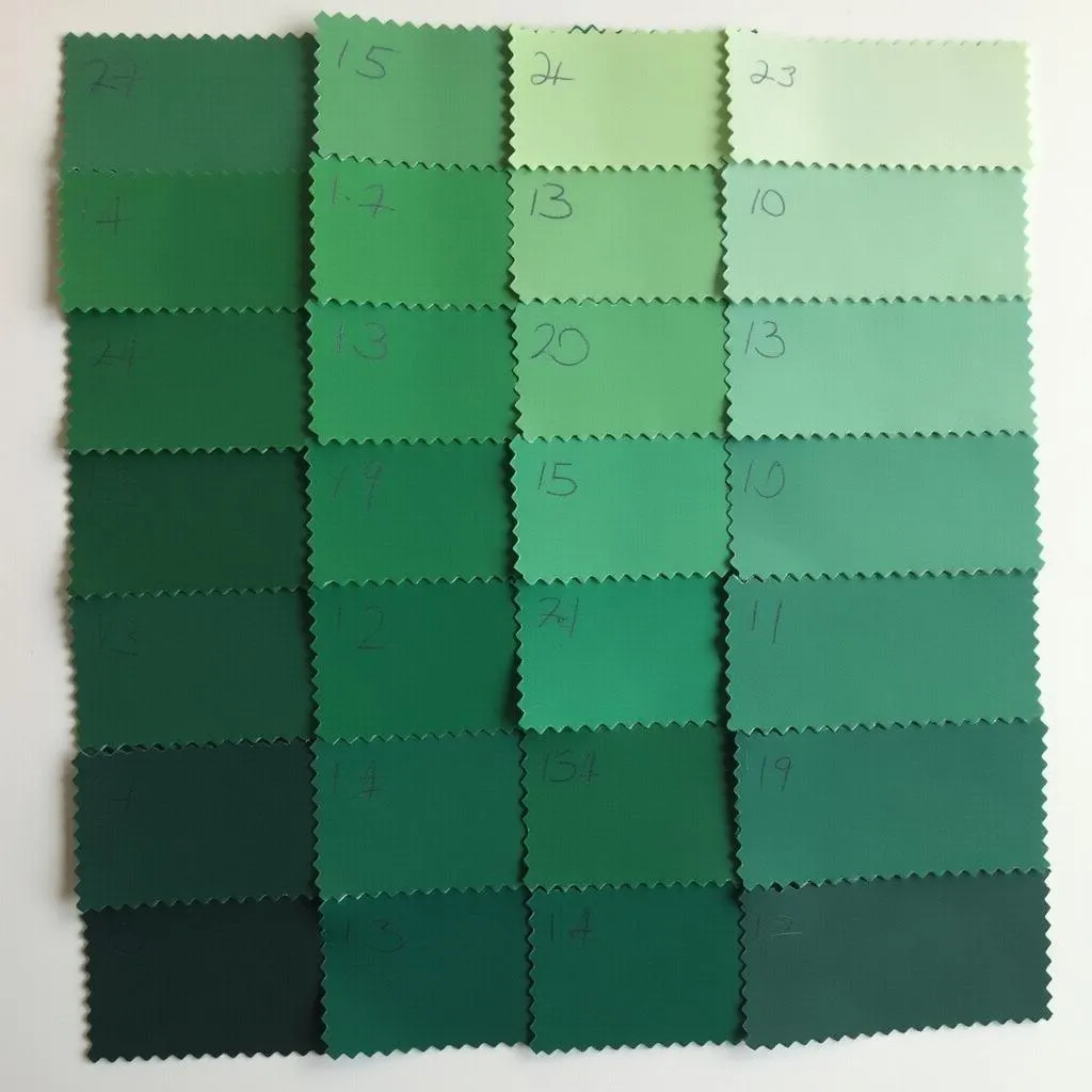 Hunter green color swatch