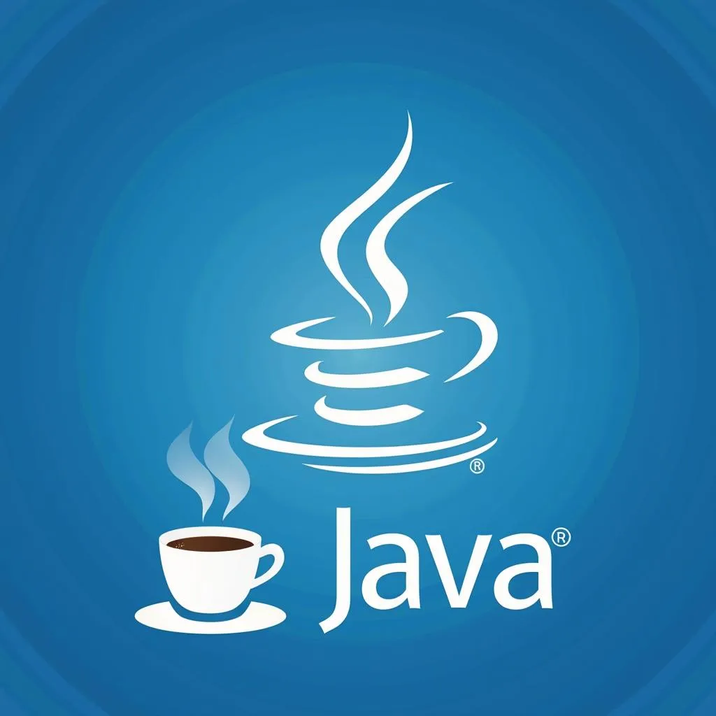 Java logo and coffee cup