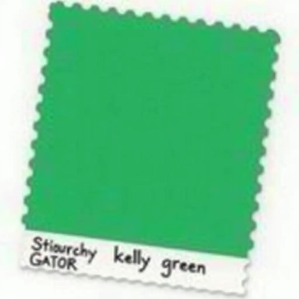 Kelly Green Color Swatch