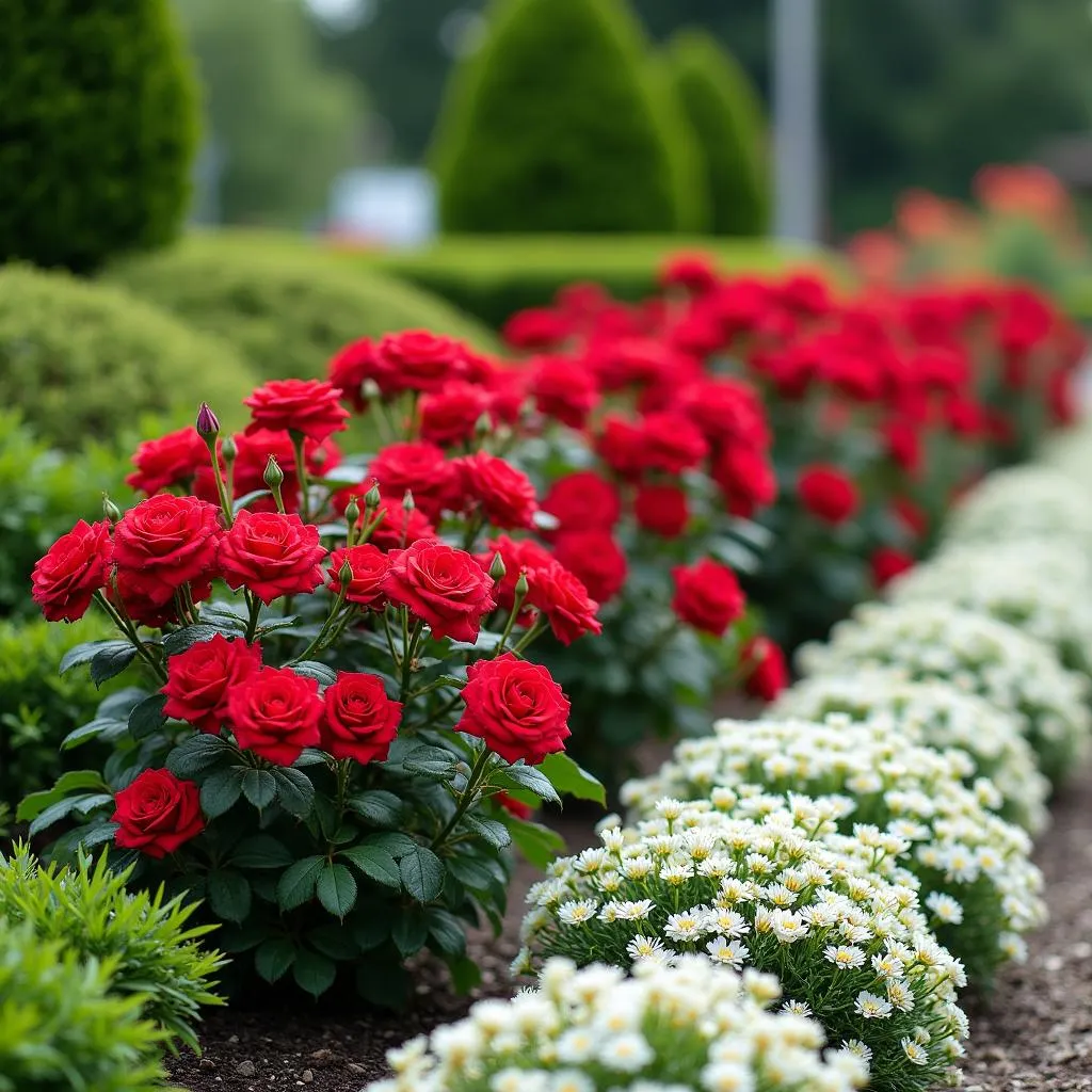 Landscaping with Knock Out Roses