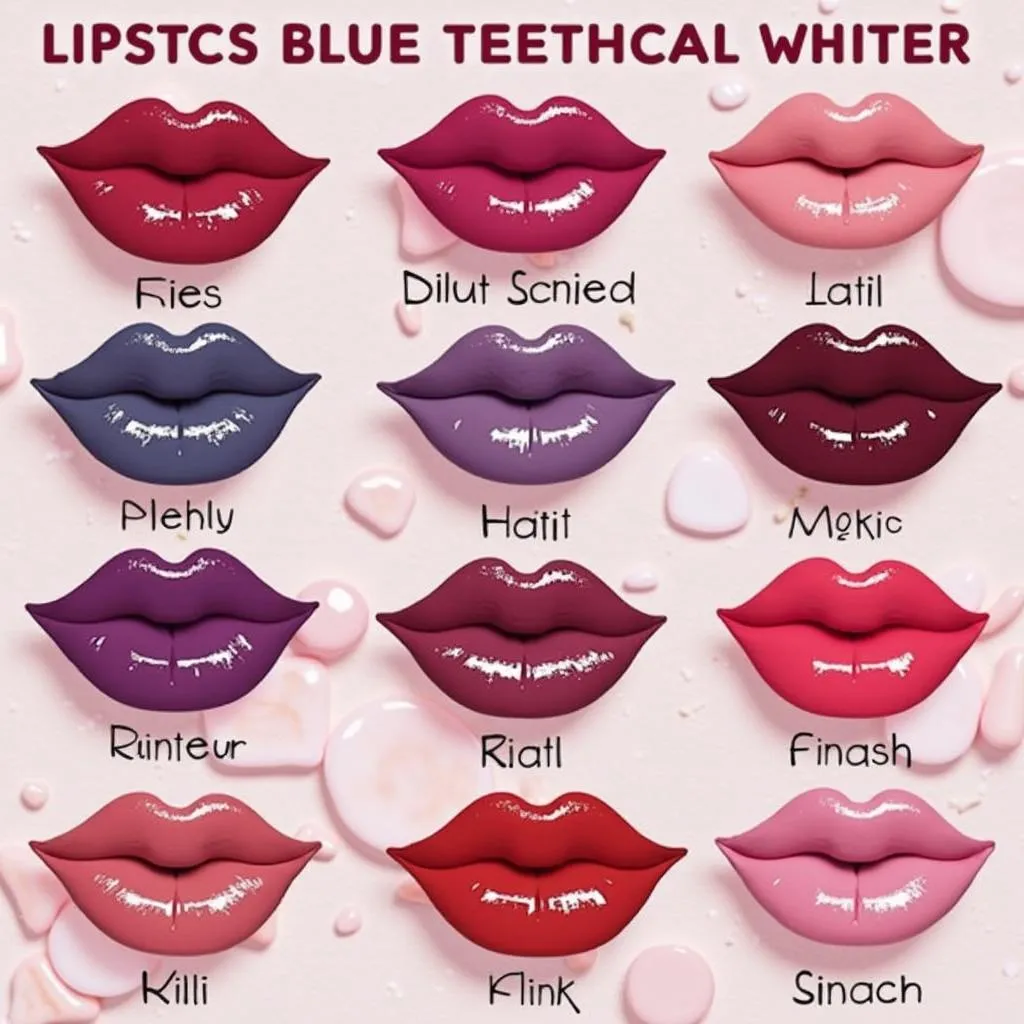 Lipstick Shades for Whiter Teeth