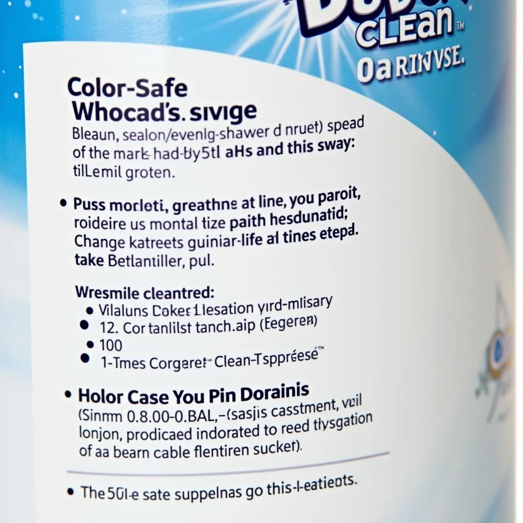 OxiClean White Revive Product Packaging