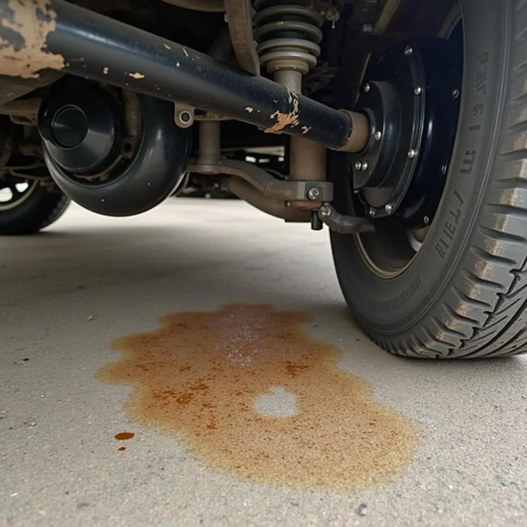 Identifying Power Steering Fluid Leak