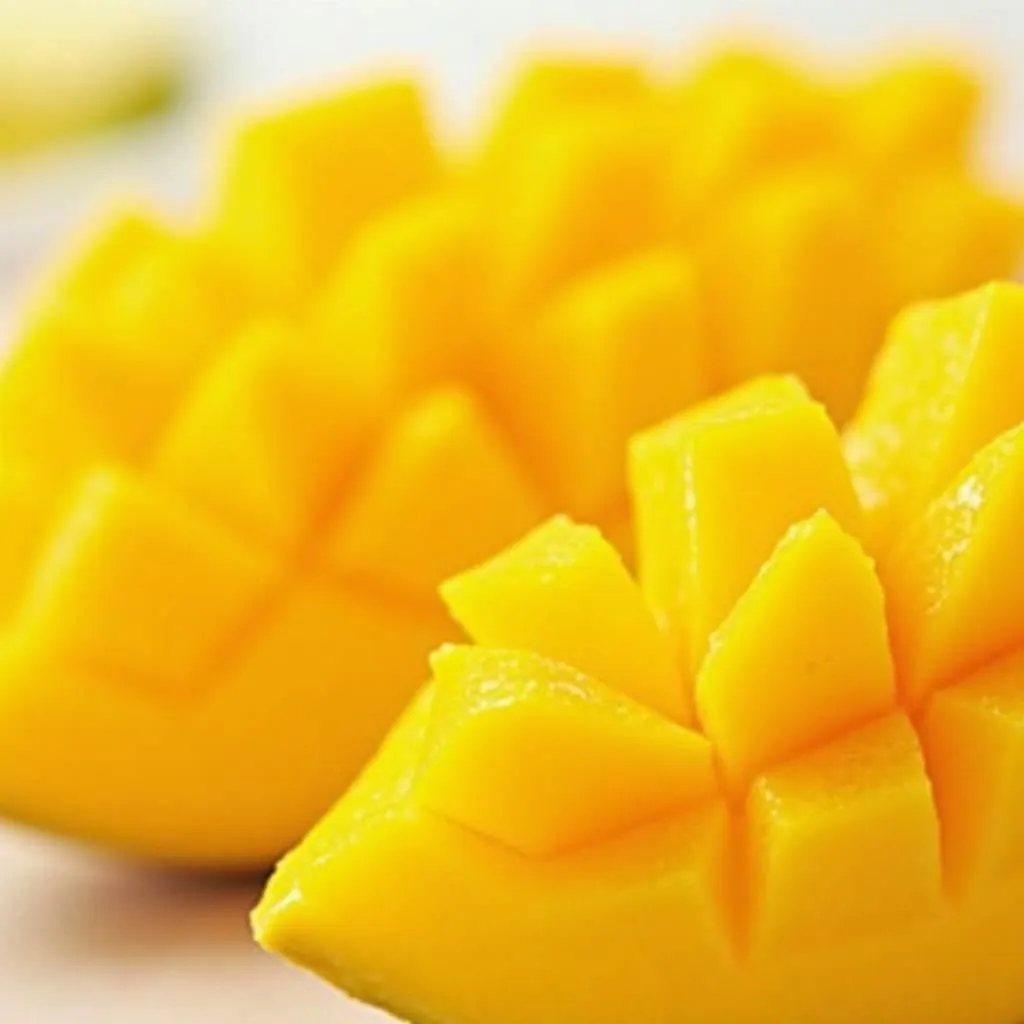 Slice of Ripe Mango