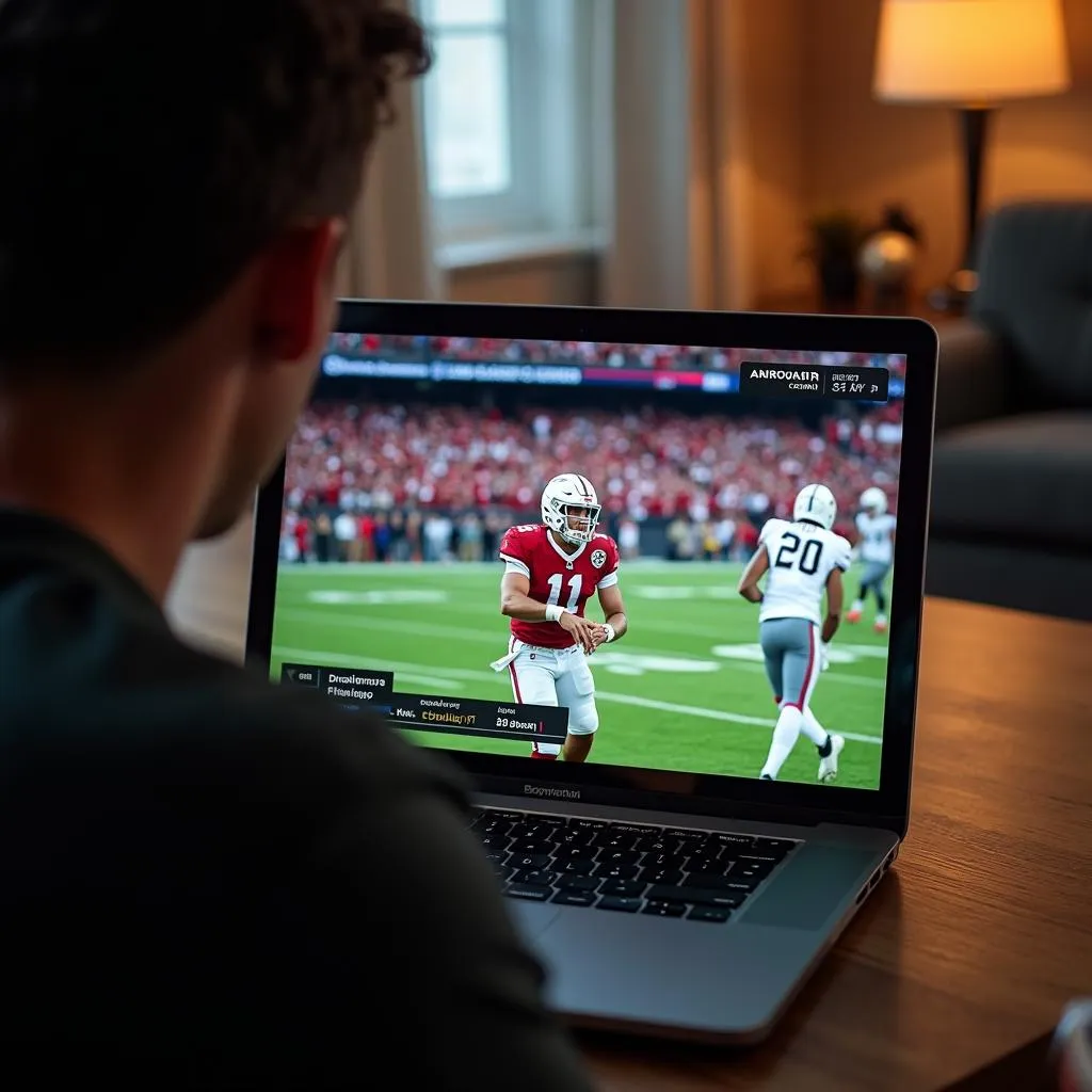 Streaming College Football Game