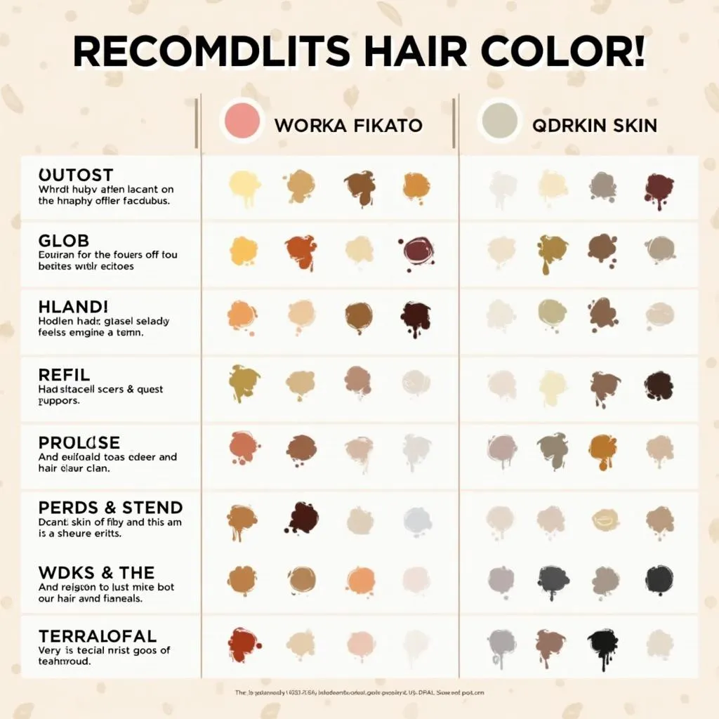 Hair Colors for Tan Skin