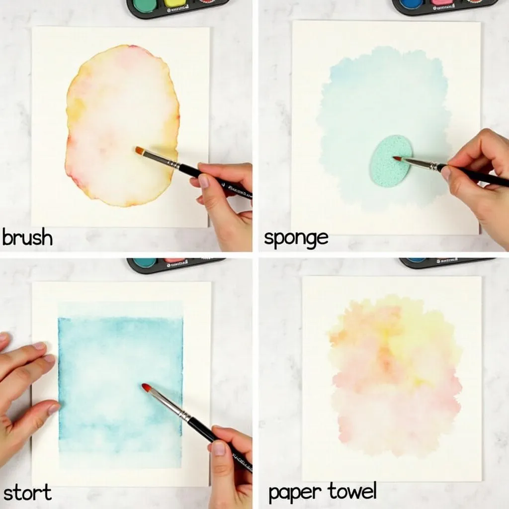 Watercolor Lifting Techniques