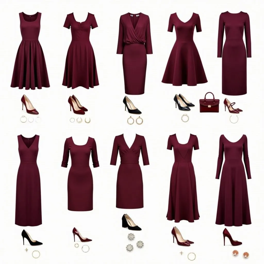 Wine Dress Outfit Inspiration