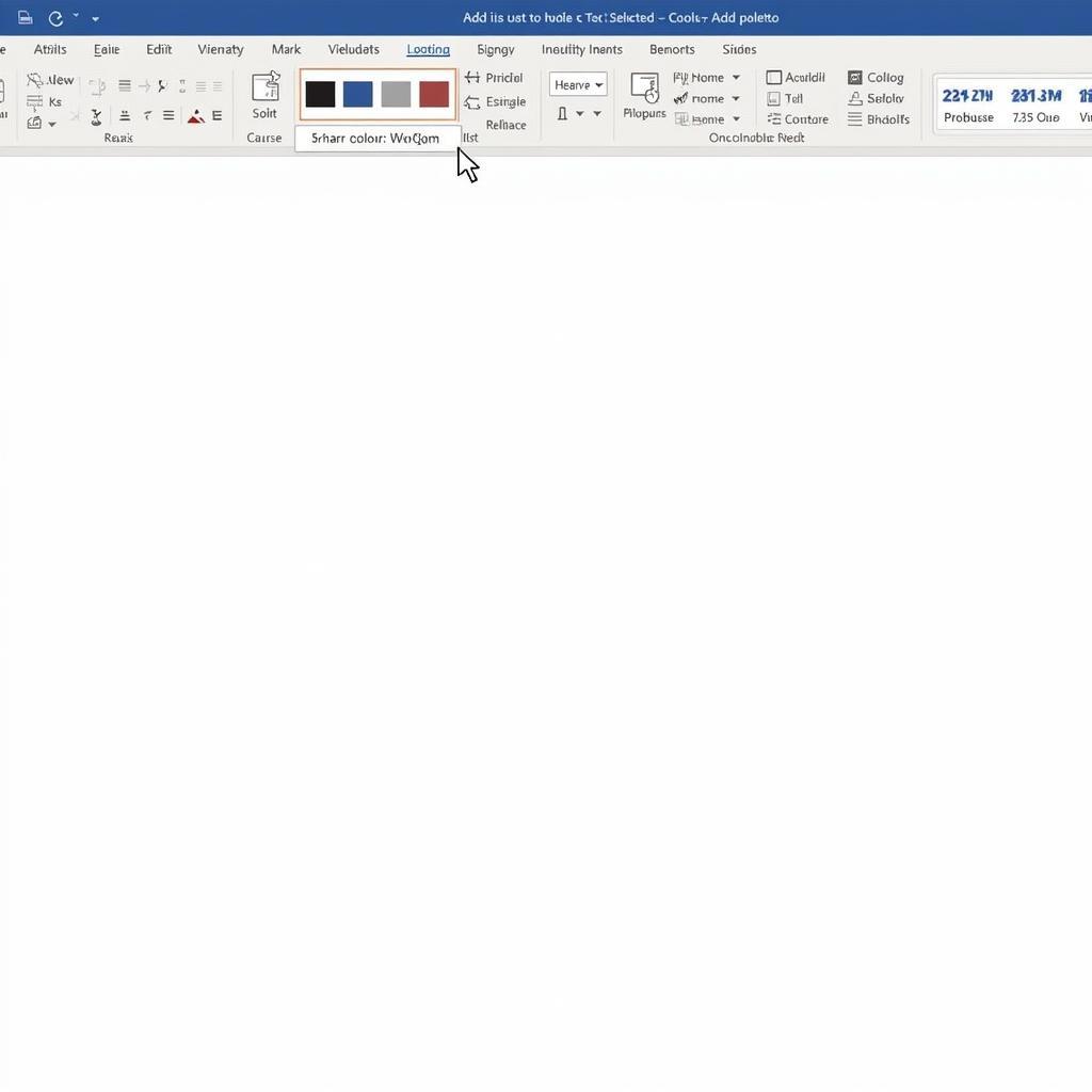 Adding Shading to Text in Word