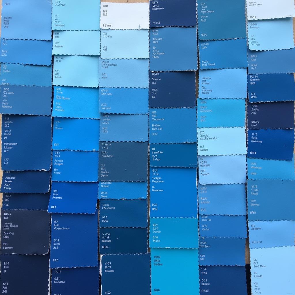 Admiral Blue Color Palette