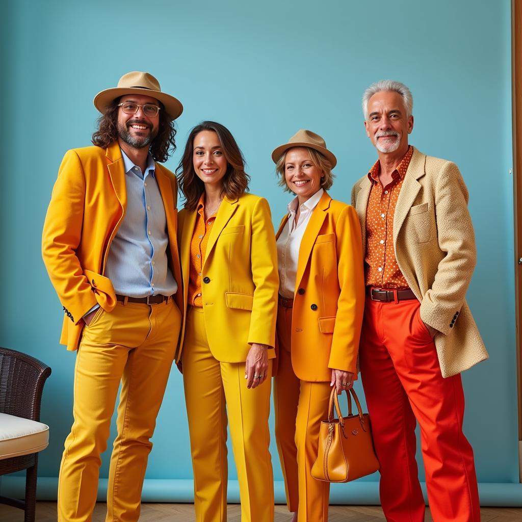 Baby Boomers and Gen X Embracing Colorful Fashion 