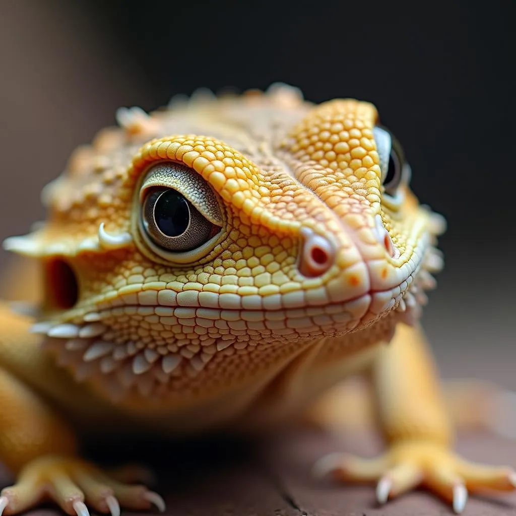 Bearded Dragon with Parietal Eye