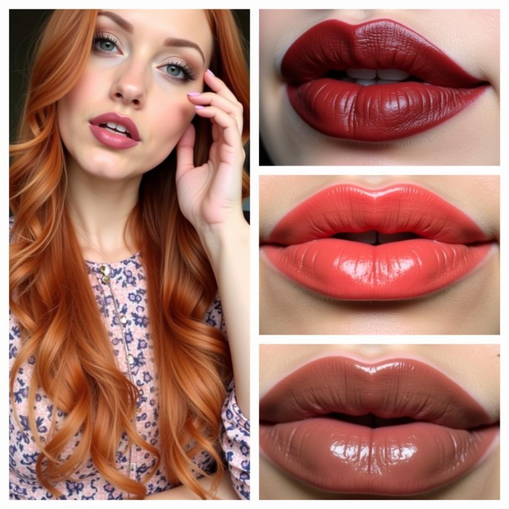 Best Lip Colors for Red Hair