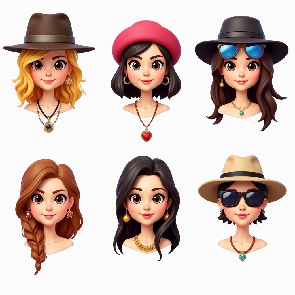 Using Accessories for Bitmoji Color