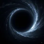 Depiction of a Black Hole