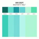 BMO's color palette