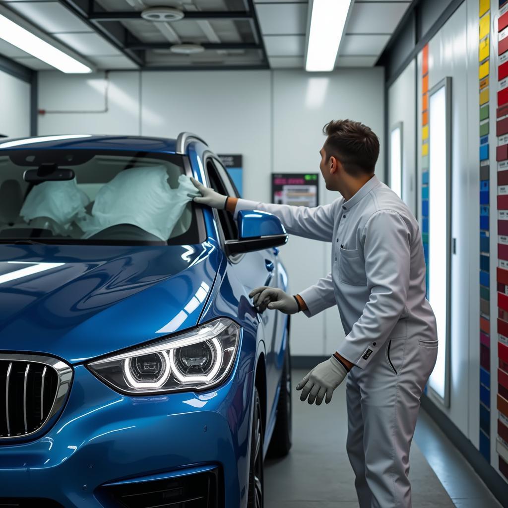 BMW Paint Shop