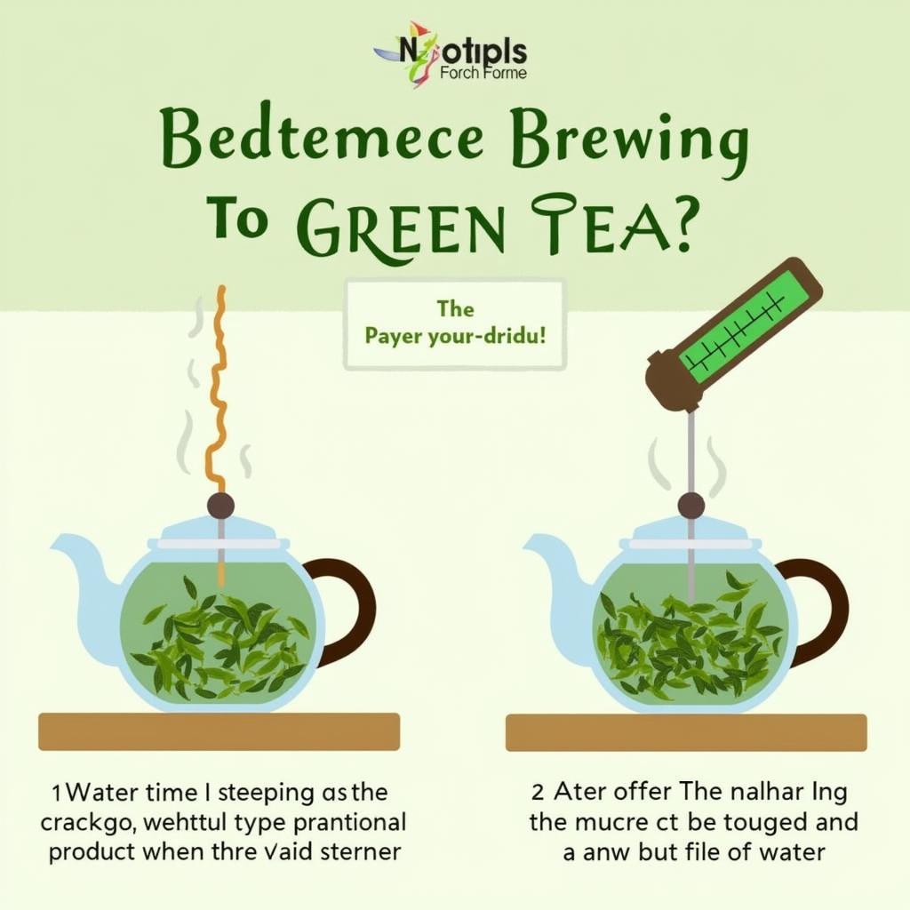 Brewing Green Tea for Optimal Color