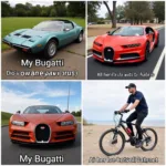 Examples of "What Color is Your Bugatti" Memes