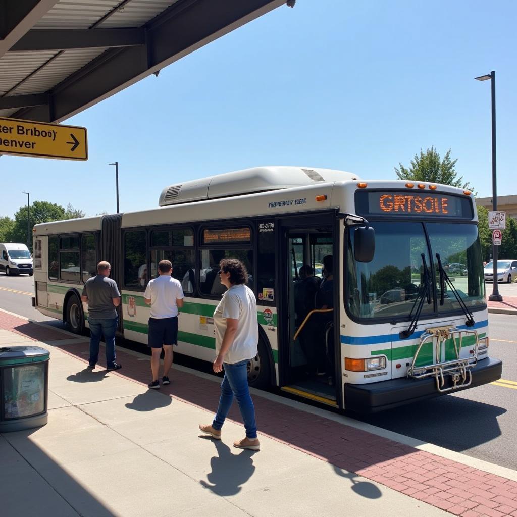 Bustler Bus from Greeley to Denver