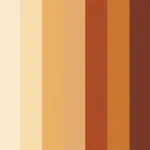 Caramel Color Palette