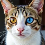 Heterochromia in Cats: Different Colored Eyes