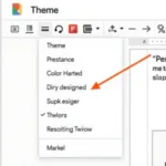 Changing Color Theme in Google Slides