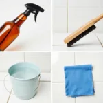 Cleaning Colored Grout Tools