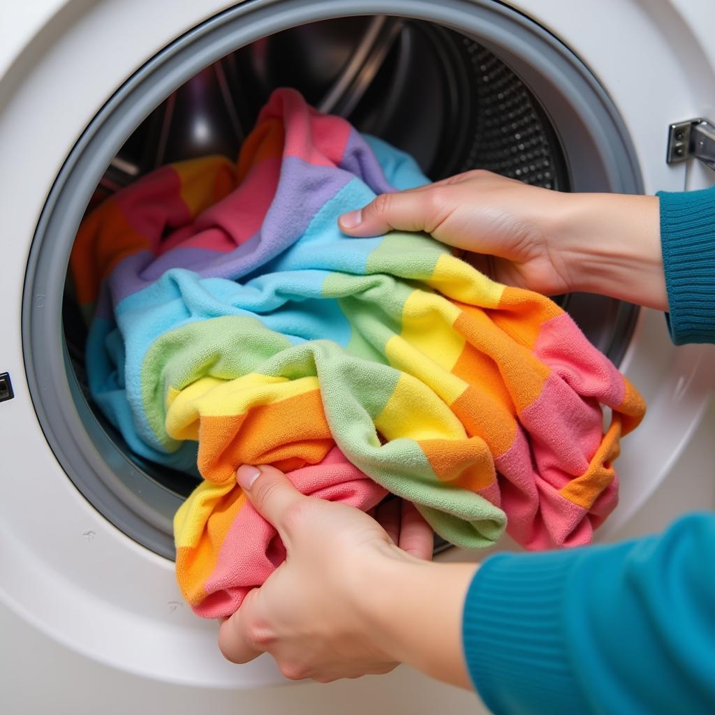 Washing Colored Clothes in Cold Water