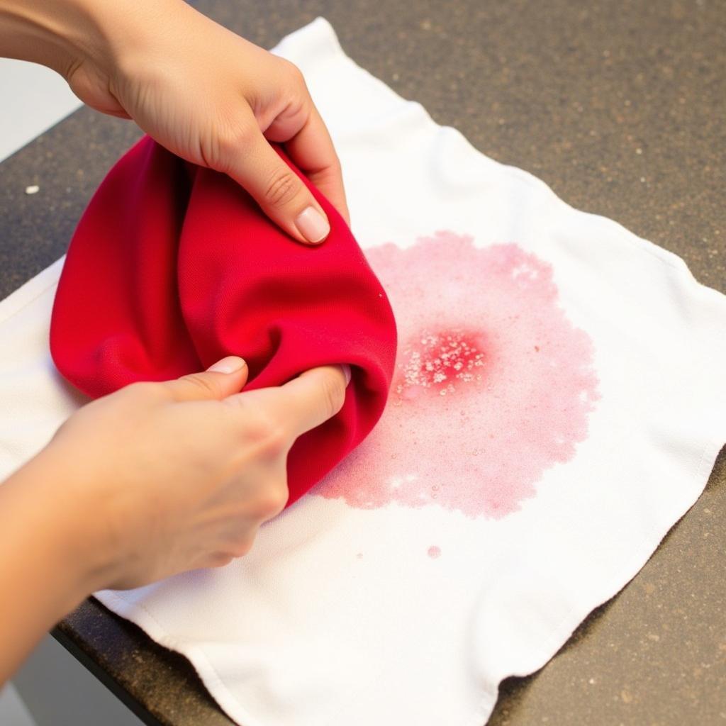 Fabric Dye Bleeding Test