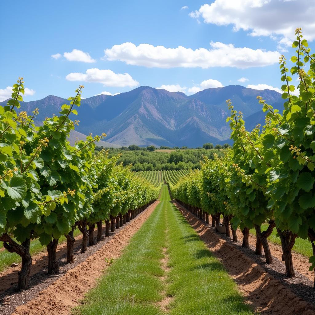 Colorado Grape Vineyard Thriving in High-Desert Climate