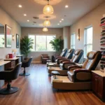 Colorado Nail Salon Interior