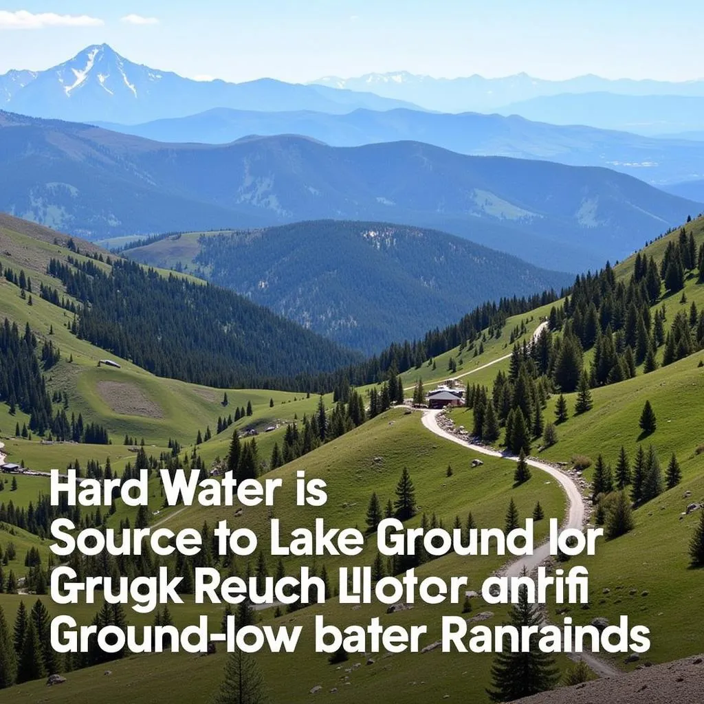 Colorado Springs Hard Water Sources