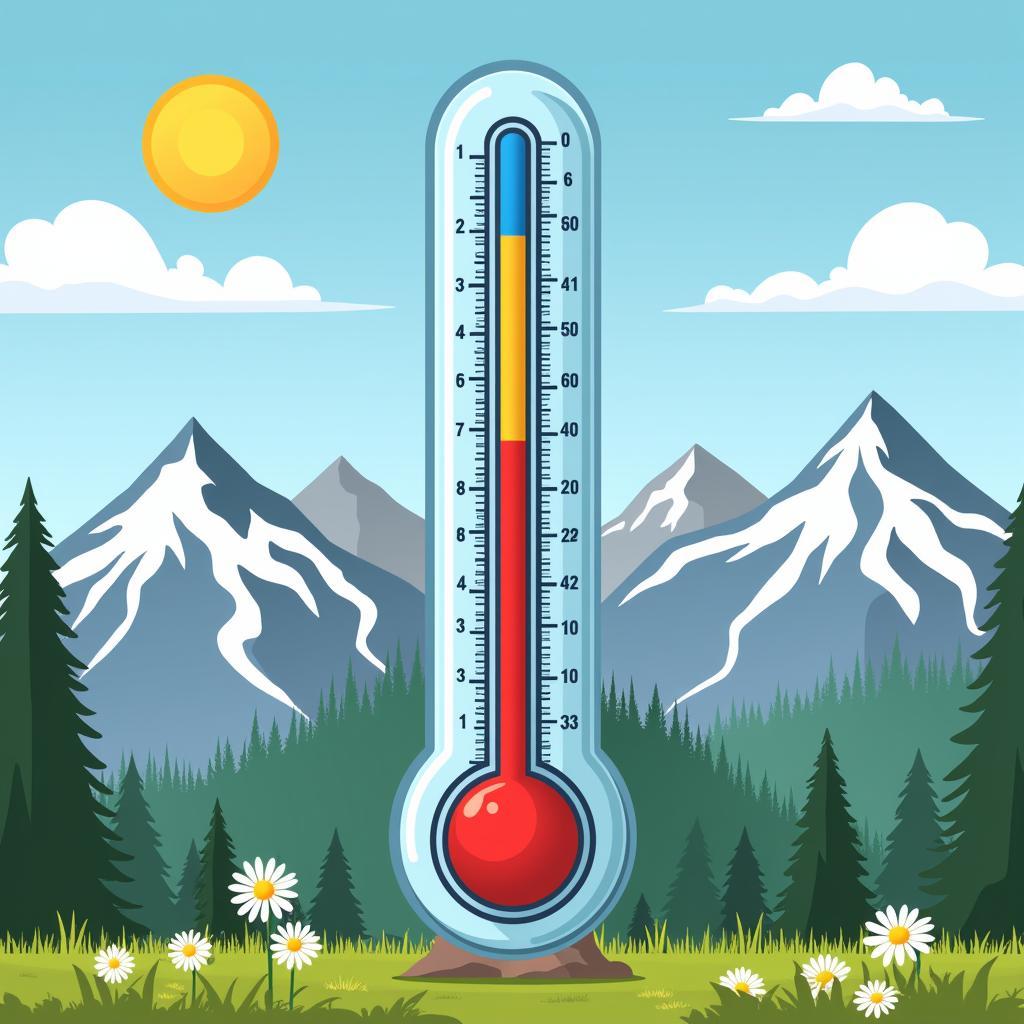 Colorado Summer Temperature Variations by Elevation